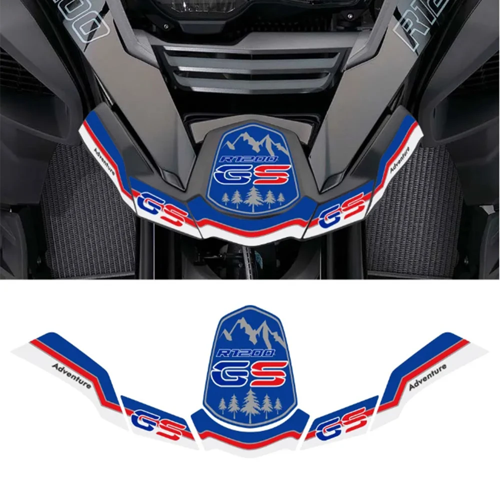 For BMW R 1200 GS R1200GS GSA Trunk Luggage Aluminium Cases Fairing Fender Windshield Handguard Tank Pad Protector Adventure