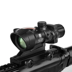 ACOG 4X32 Real Fiber Optics Red Dot Illuminated