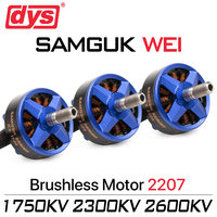 DYS Samguk Series Wei 2207 RC Brushless Motor 1750KV 2300KV 2600KV 3-6S For UAV FPV Racing Multi Wing Aircraft Crossing Machine