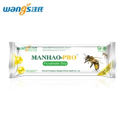 Wangshi Manhao-pro Small 80Strips Fluvalinate Strip Beekeeping Varroa Mite Killer Apiculture Beekeeping tools