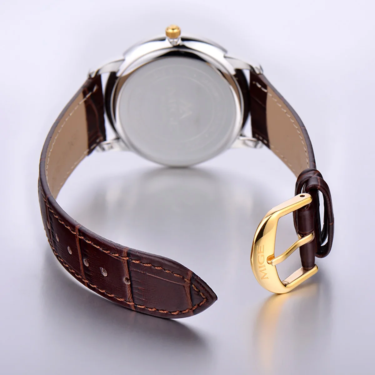 MIGE Original Miyota Quartz Couples Watch Waterproof Wristwatch Simple Business Stainless Steel Watch Gift reloj hombre