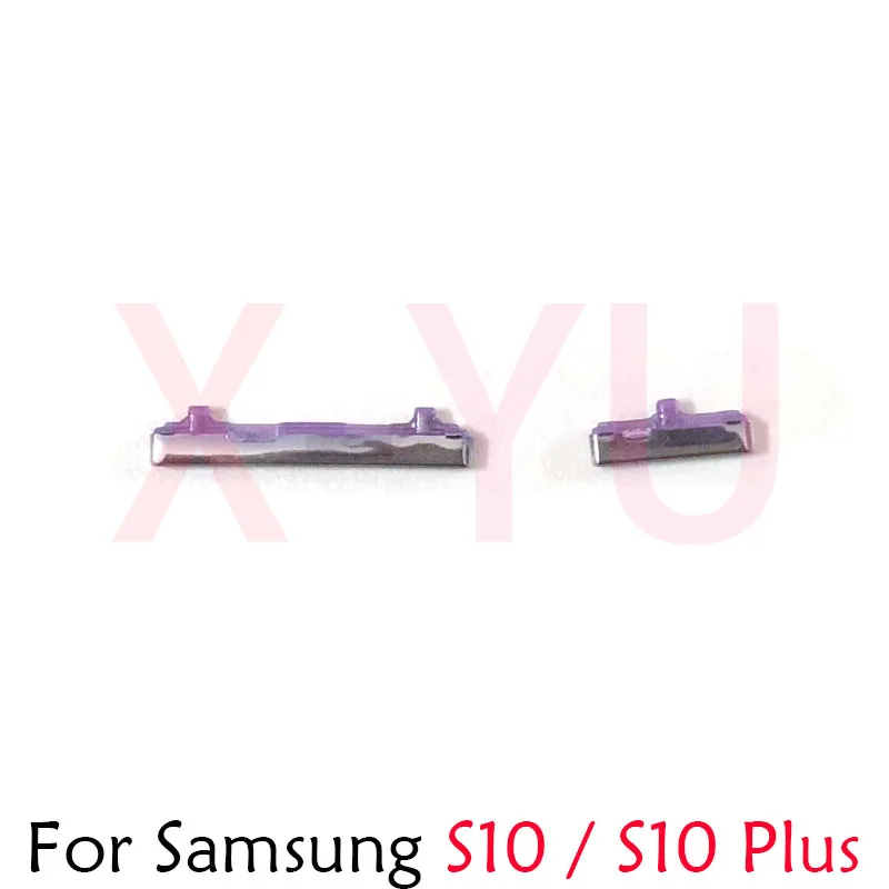 For Samsung Galaxy S10 / S10 Plus / S10E Phone Housing Side Key Power Volume Button Repair Parts