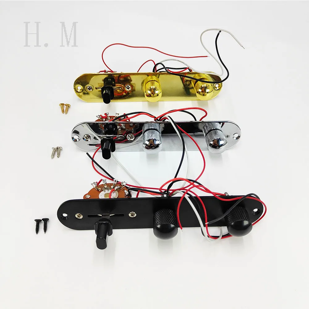 3 طريقة التبديل ميتالور تيلي لوحة التحكم سلكية مسبقًا لتيلي المذيع مع مقبس الجيتار لوحة دوائر كهربائية للجيتار