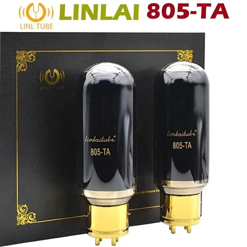 

LINLAI 805-TA Вакуумная лампа заменяет 805A-T 805M E805A 805, электронная трубка, лампа усилителя «сделай сам», HIFI аудиоклапан Match Quad