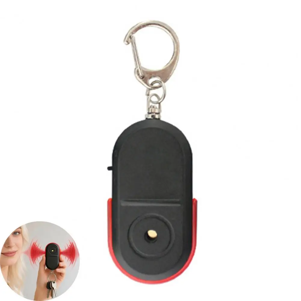 Led Key Finder Key Locator 2/3pcs Key Finder Voice Control Anti-lost Device with Whistle Activation Led Light Tracker for Wallet