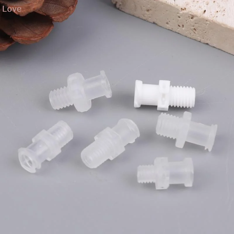 

[L] Luer Thread 1/4-28UNF M6 M5 Adapter PP Plastic Air Valve Pipe Dispensing Glue Subpackaging Syringe Barrel Fitting Connector
