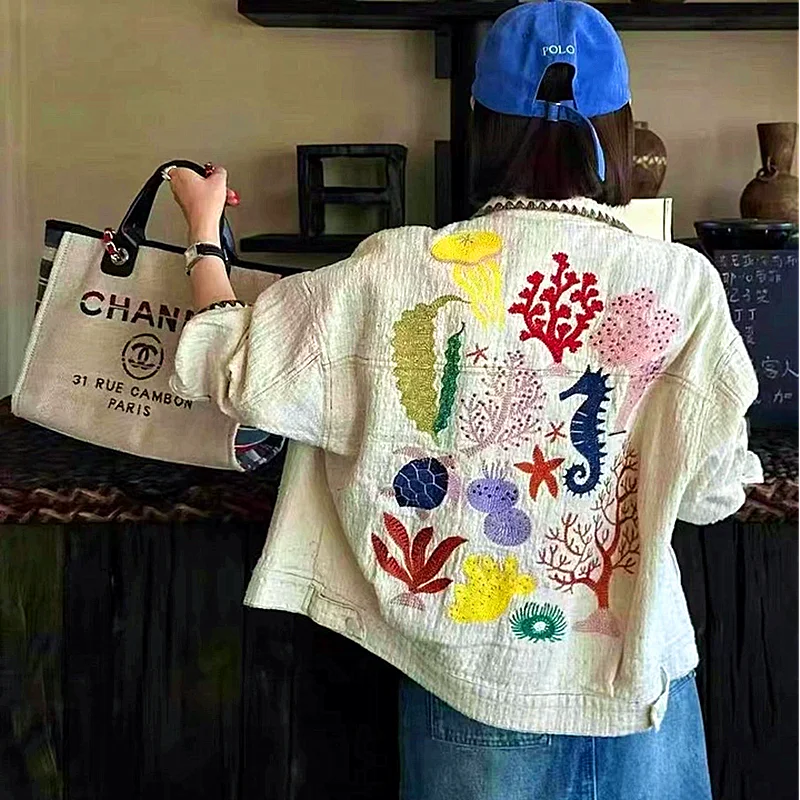 ins-chic-loose-women-ladies-cartoon-luxury-colorful-embroidery-denim-jacket-coats-woman-casual-baseball-outwear-coats-tops-nz107