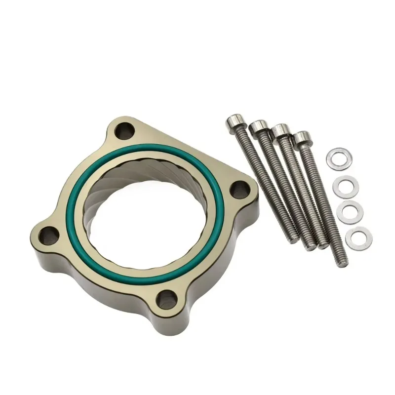 58mm Aluminum Throttle Body Spacer for Honda Fit GK5 GR9 Civic FC1 FK7 Accord Jade CR-V L15 Engine Intake Manifold Adapter
