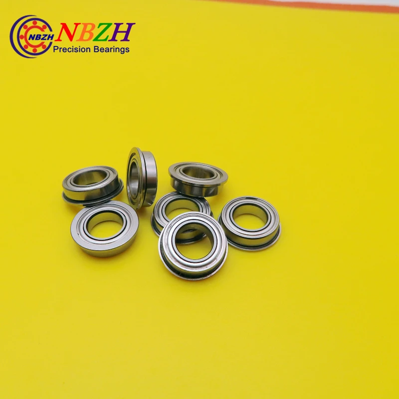 

NBZH bearing1000pcs/lot Free Shipping Wholesale Boutique Flange Ball Bearings MF148ZZ / LF1480ZZ Size 8*14*15.6*4*0.8 Mm