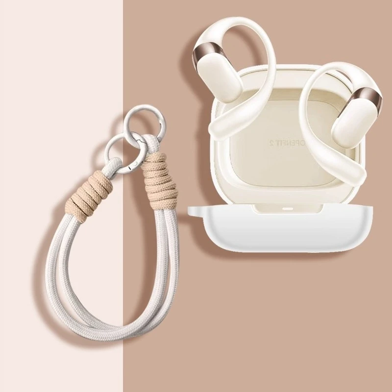 Mode Silikon Kopfhörer Schutzhülle Für SHOKZ OpenFit 2 T920/T921 Abdeckung Stoßfest-Shell Waschbar Gehäuse Anti Staub hülse