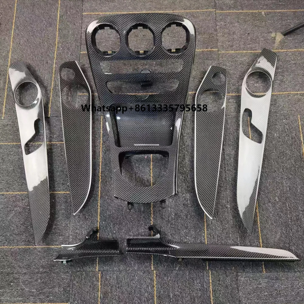 

High Quality W205 C63 C43 Carbon Fiber Interior Accessories for W205 C63s AMG C200 C30 C43 Carbon Fiber Interior