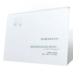 Paul Rubens 100% Cotton High absorption Watercolor Paper 300g 16K Professional Drawing Paper for Artist Beginners Kids