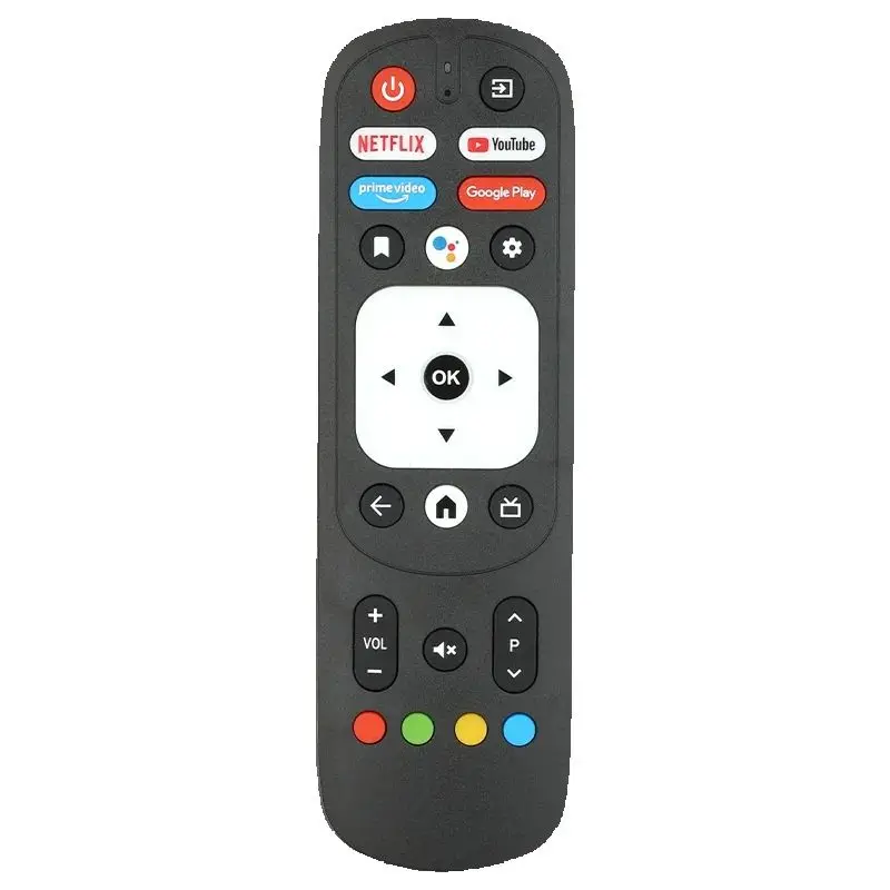 RM-C3287 For JVC Voice Remote Control Replacement With Google Play PrimeVideo YouTube NETFLIX Buttons, For JVC Smart Android TV