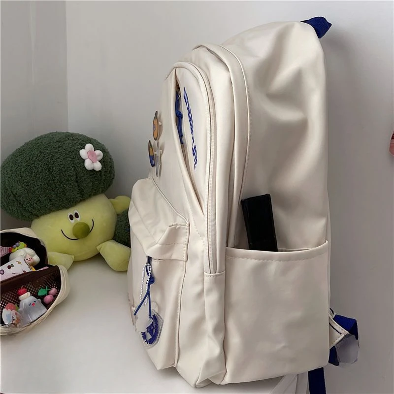 Japanese Style Backpacks Women School Girls Harajuku Sweet Ulzzang Large Capacity Portable All-match Office Laptop Book Ins Chic