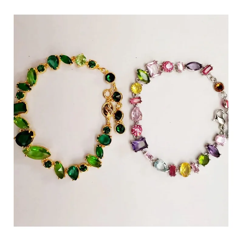 

[New Product] Shijia: Summer Colorful Candy Water Drop Bracelet Flowing Color Fresh Candy Green Bracelet