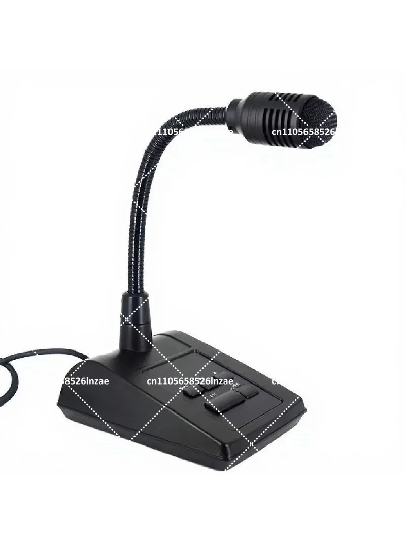 Dynamic Desktop Microphone Coil Shortwave Radio Mic for Ham Transceiver Professional Quality Voice Transmission