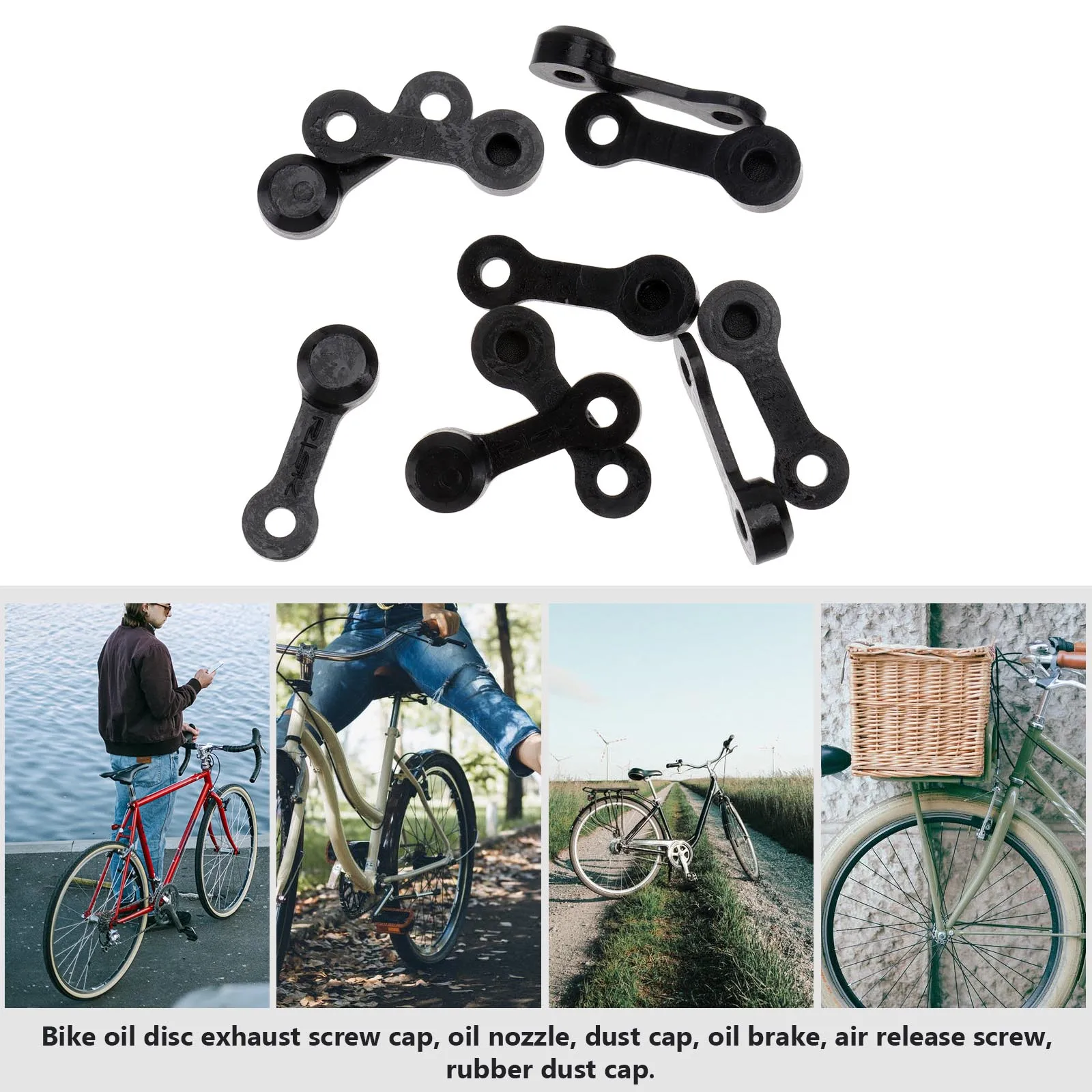 

30pcs Oil Nozzle Dust Proof Long Life Bike Grease Nipple Zerk Cap Replacement Parts Oil Tank Lid Lubricating Hardware