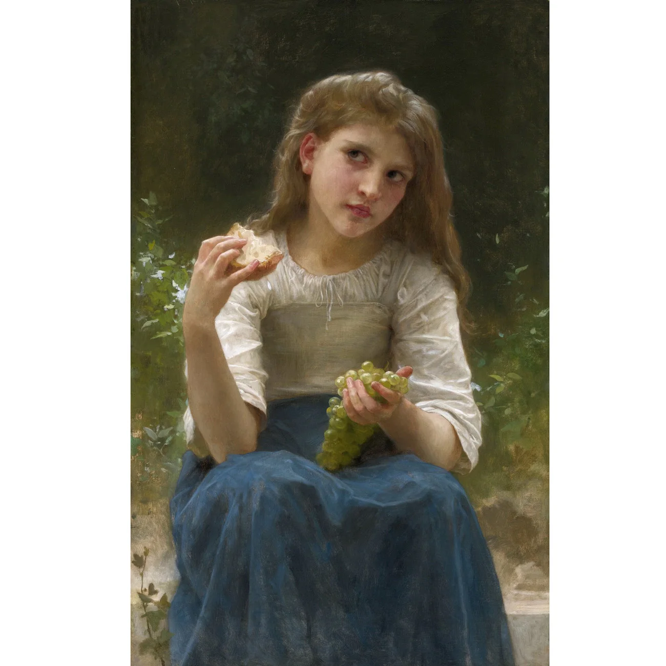 The Snack (The taste) by William-Adolphe Bouguereau,Hand painted famous painting reproduction,New classical figure painting