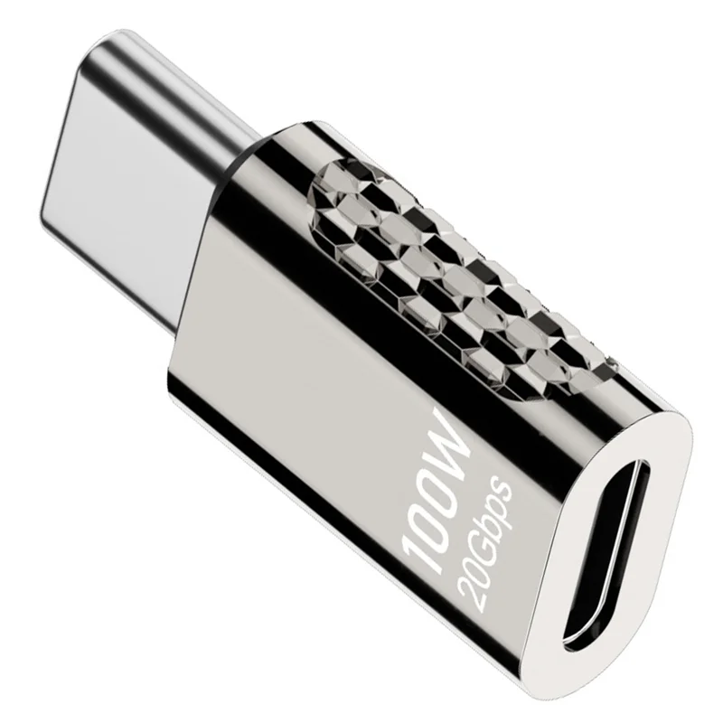 Hot 1PCS Type-C มัลติฟังก์ชั่นอะแดปเตอร์ Type-C หญิงประเภท-C อะแดปเตอร์ชาย 20Gbps Fast CHARGING Audio Video Transfer ADAPTER