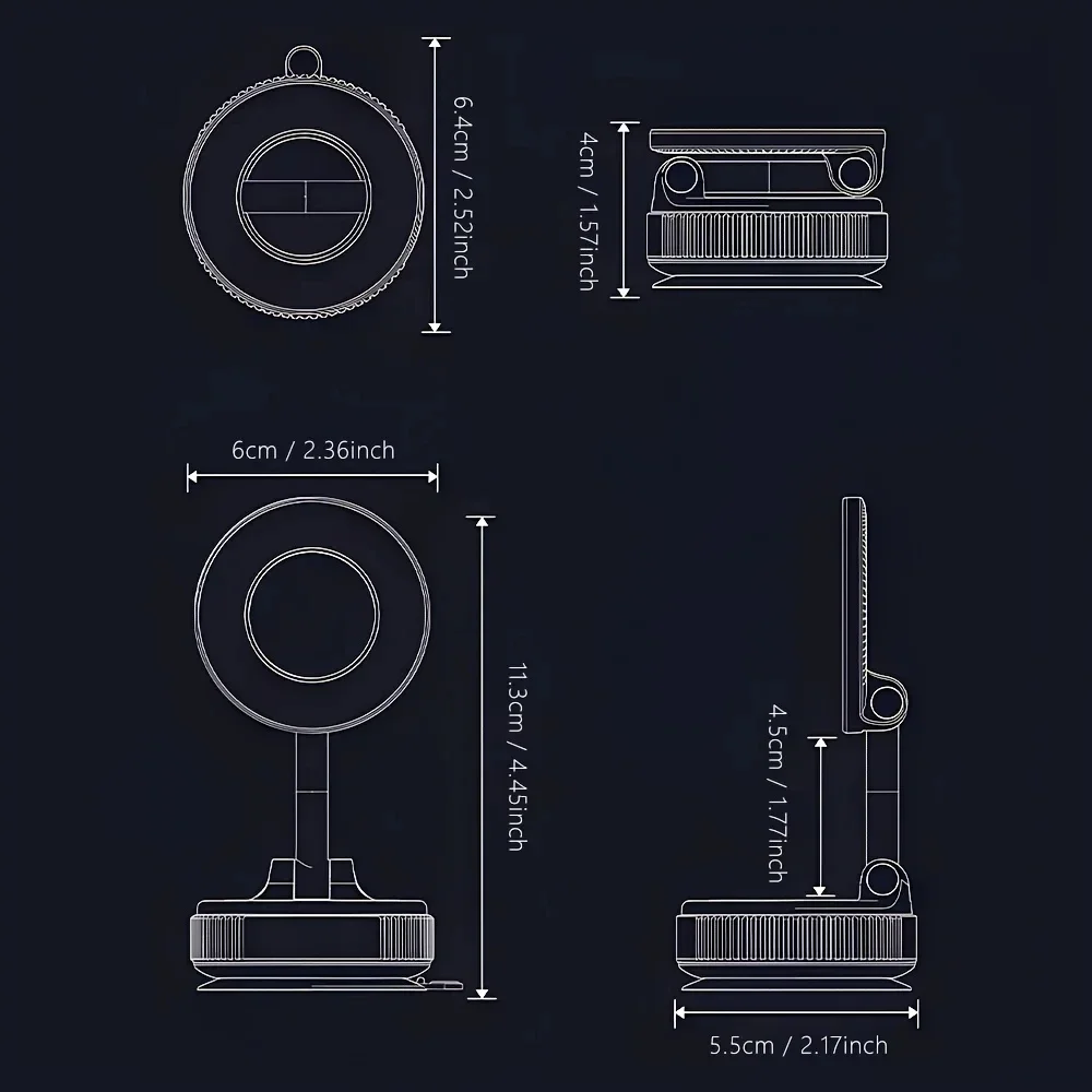 360° Magnetic Phone Mount 6