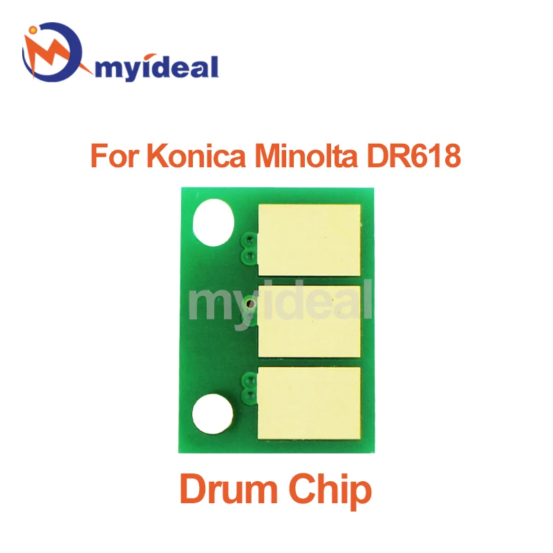 8pcs DR618 Drum Chip For Konica Minolta bizhub C450i C550i C650i C750i For Sindoh D320 D321 CM2043 CM2103 Imaging Unit Chips