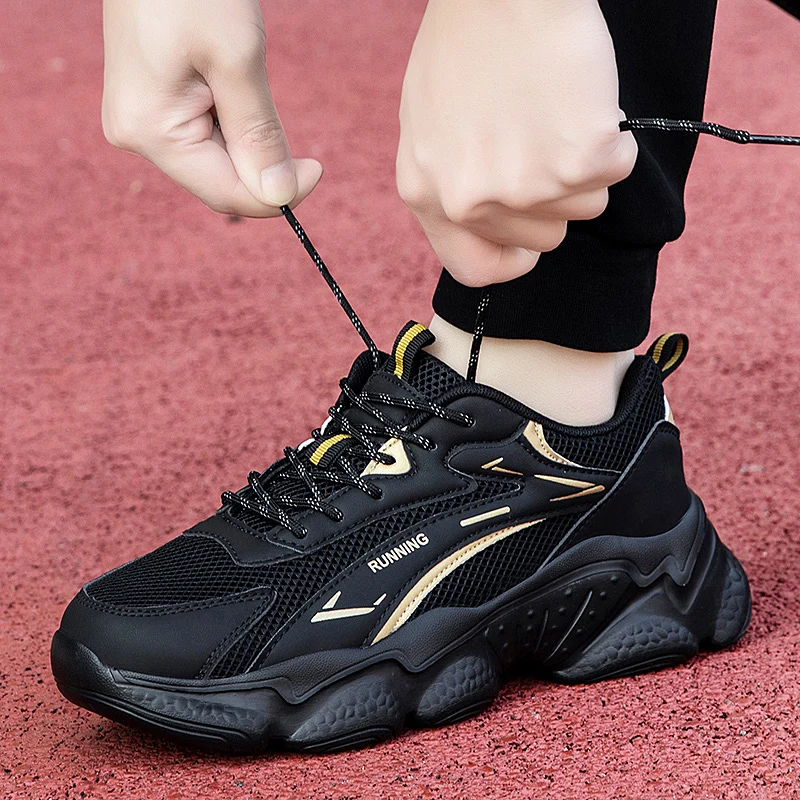 

Men's sports shoes 2025 autumn/winter running shoes versatile casual running shoes waterproof and non slip shoes men's warm cott