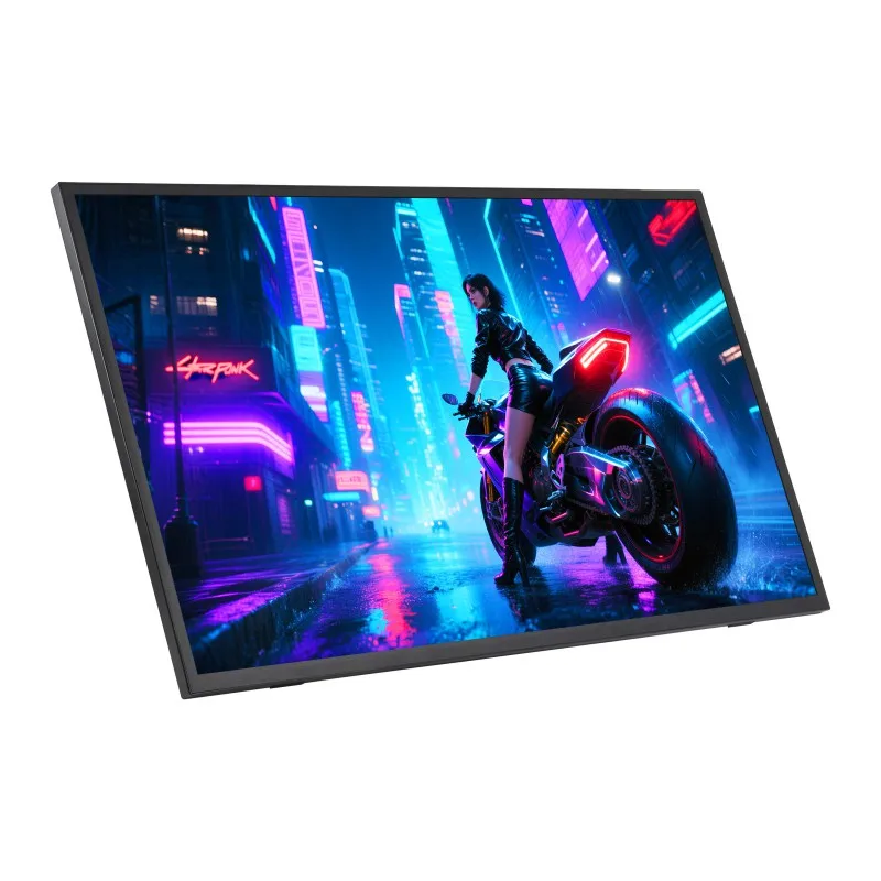 Luckfox 24.5inch 2K Portable Monitor With Stand,2560×1440,165Hz High Refresh Rate,178° Viewing Angle,IPS Screen,Full-feat