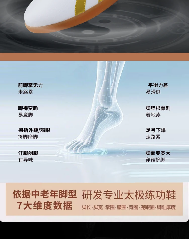 CCWushu Chinesische Taichi-Schuhe Kampfkunst-Schuhe Traditionelle Chinesische Wushu Kungfu-Schuhe Taiji-Trainings-Taichi-Schuhe – Detail 2