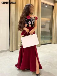 Mermaid Long Formal Occasion Dresses 2023 Off-Shoulder Applique Ball Gowns Side Split Sexy Evening Party Gowns فساتين الحفلات