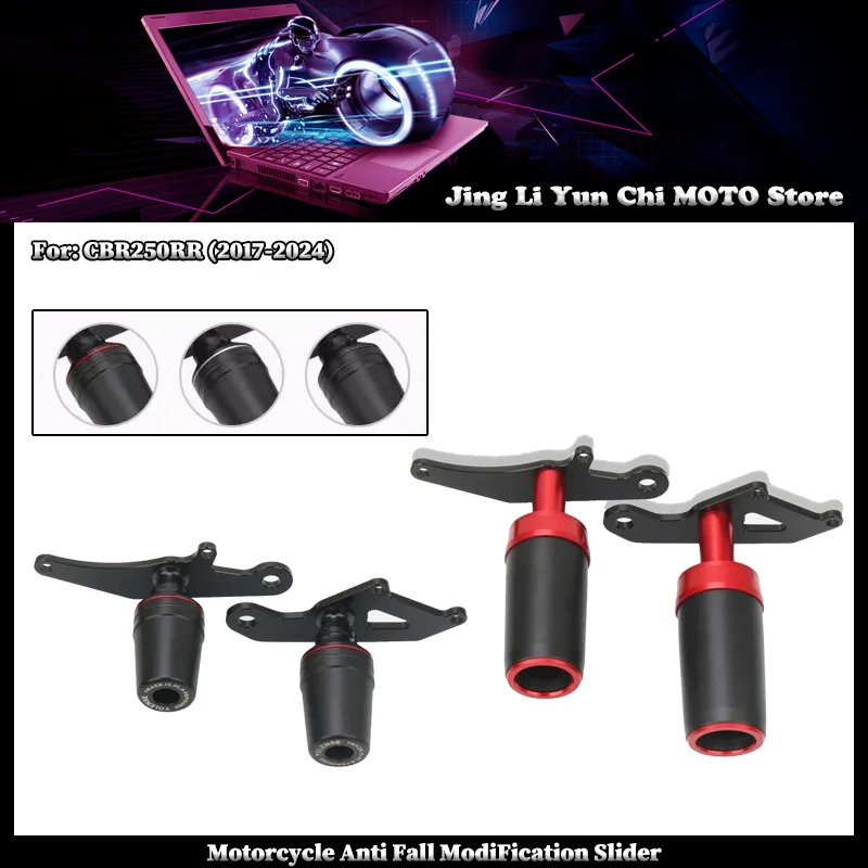 

For HONDA CBR250RR CBR250 RR CBR 250RR 2017-2024 Motorcycle Falling Protection Frame Slider Fairing Guard Crash Pad Protector