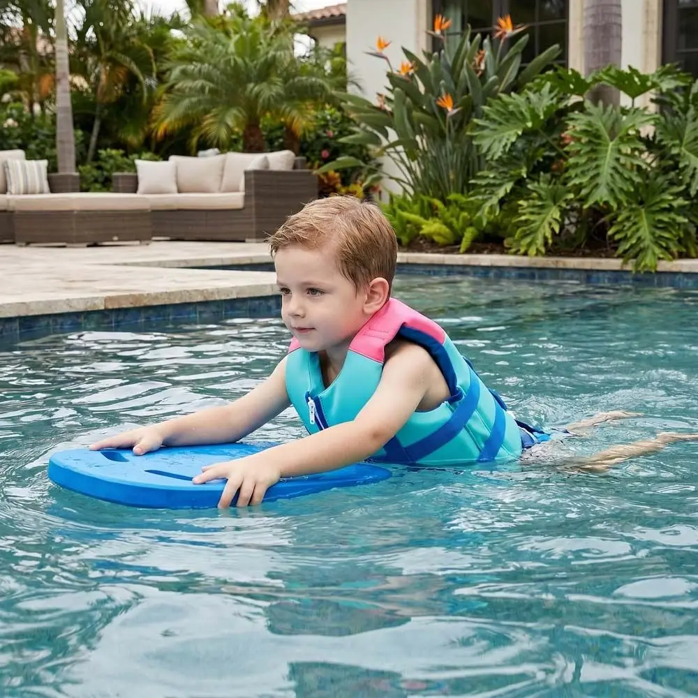 Not Falling Off Child Buoyancy Vest Adjustable Stable Baby Swimming Jackets Anti Rollover Cartoon Floating Vest Beach