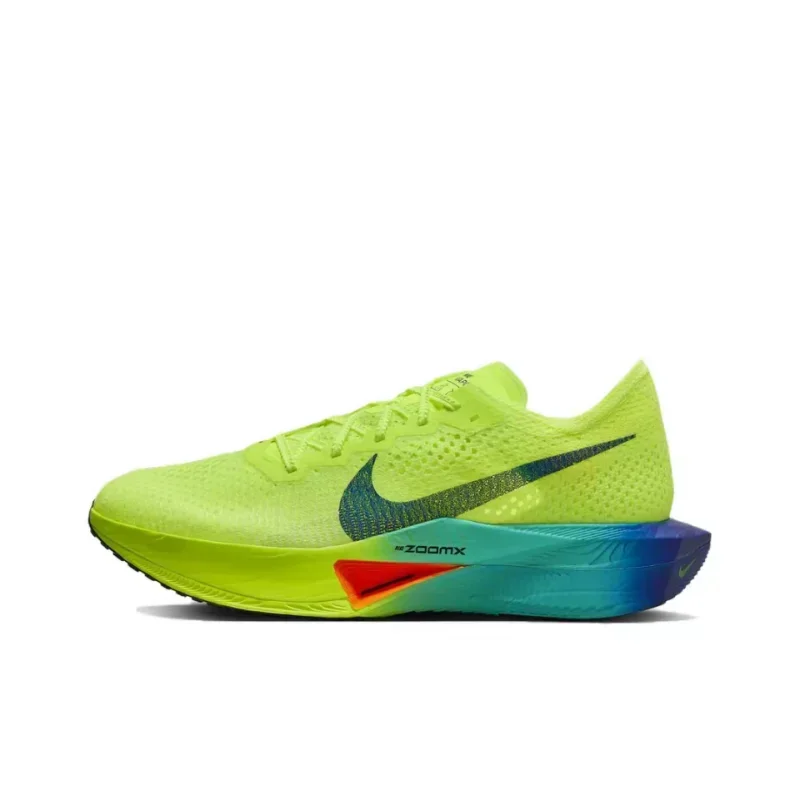 Nike ZoomX Vaporfly Next% 3 فولت الأصلي للرجال والنساء ماراثون احذية الجري لوحة الكربون منخفضة أعلى ضوء مريح DV4129-700