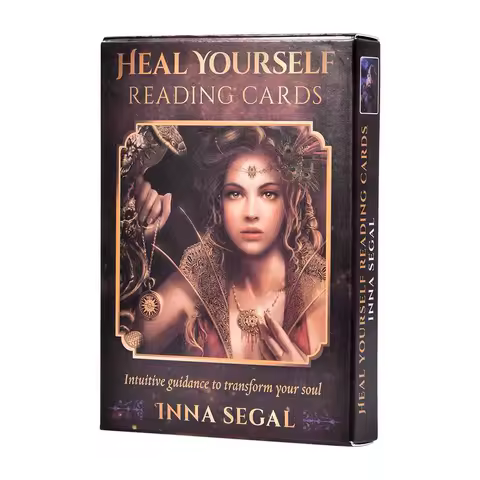Heal Yourself Reading Oracle Cards A 36 English Divination Edition Deck Borad Games