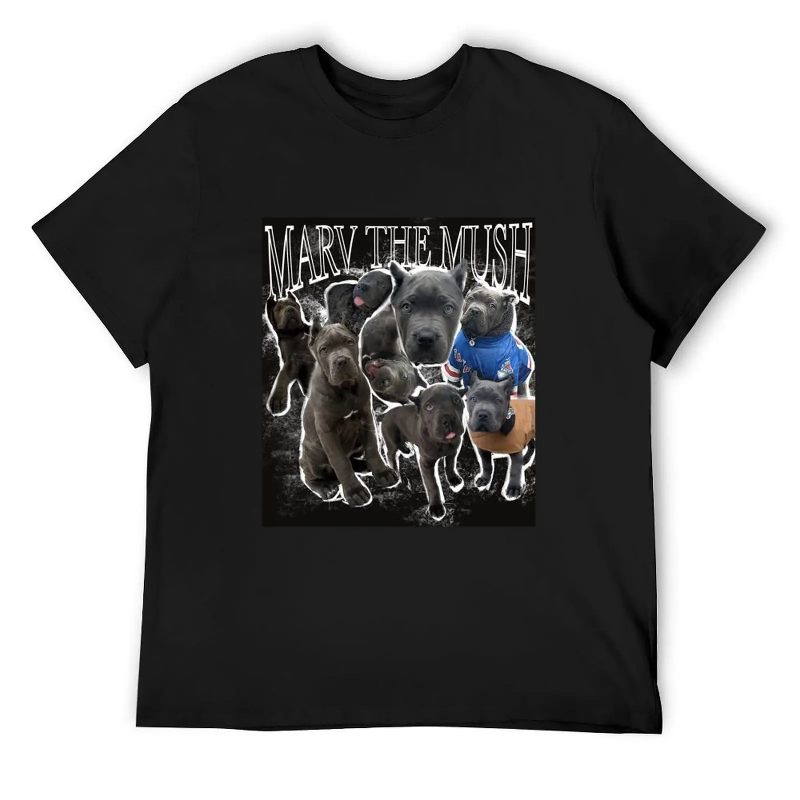 Футболка Marv the Mush, футболки большого размера, мужские рубашки с рисунком животных, принцесс для мальчиков, облегающие футболки для мужчин