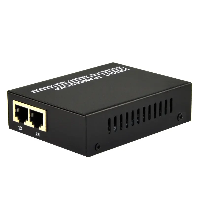 100M 1 Port Single Mode 25KM Optical Fiber Media Converter