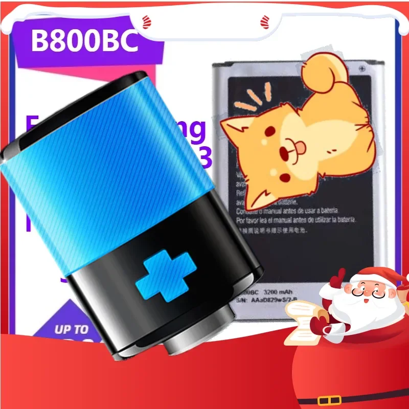 

Для Samsung Galaxy Note 3 Note 3 N9000 N9002 N9005 N900S N900L B800BC Расширенный аккумулятор 3200 мАч