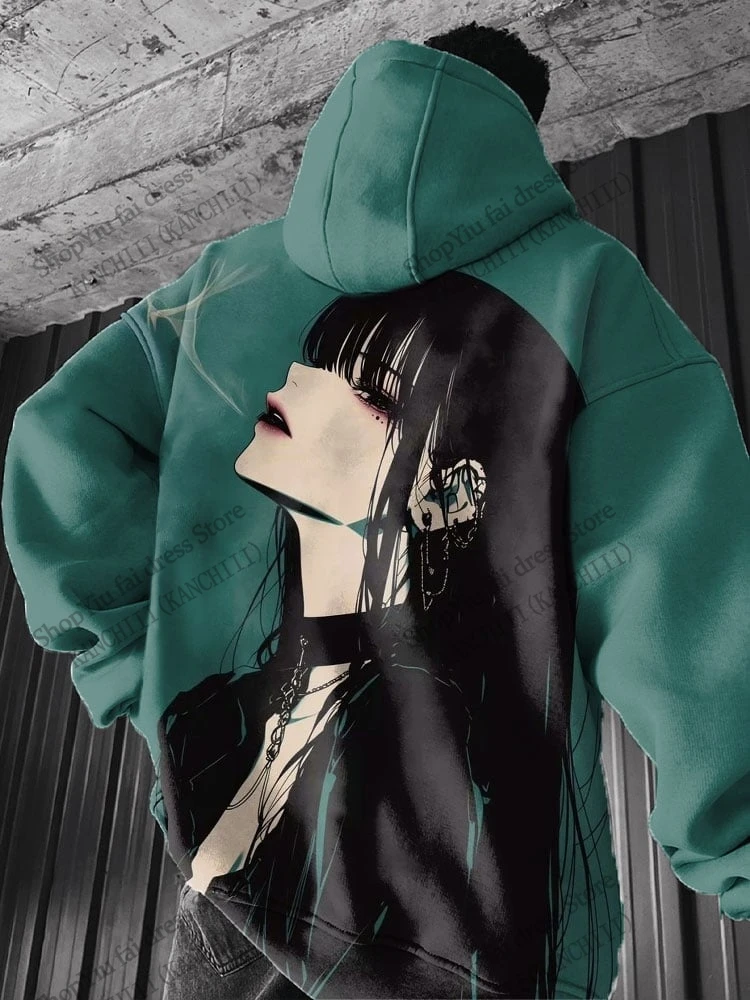 ญี่ปุ่นอะนิเมะเซ็กซี่ SAMURAI 3D พิมพ์กราฟิก Hoodies ผู้ชายผู้หญิงแฟชั่นขนาดใหญ่ Hoodie Sweatshirt ผู้หญิง Sweats Mens เสื้อผ้า