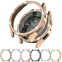 Bling watch Case for Samsung Galaxy Watch7 6 5 4 40mm 44mm Diamond-inlaid hollowed PC protective case Lightweight and drop-proof