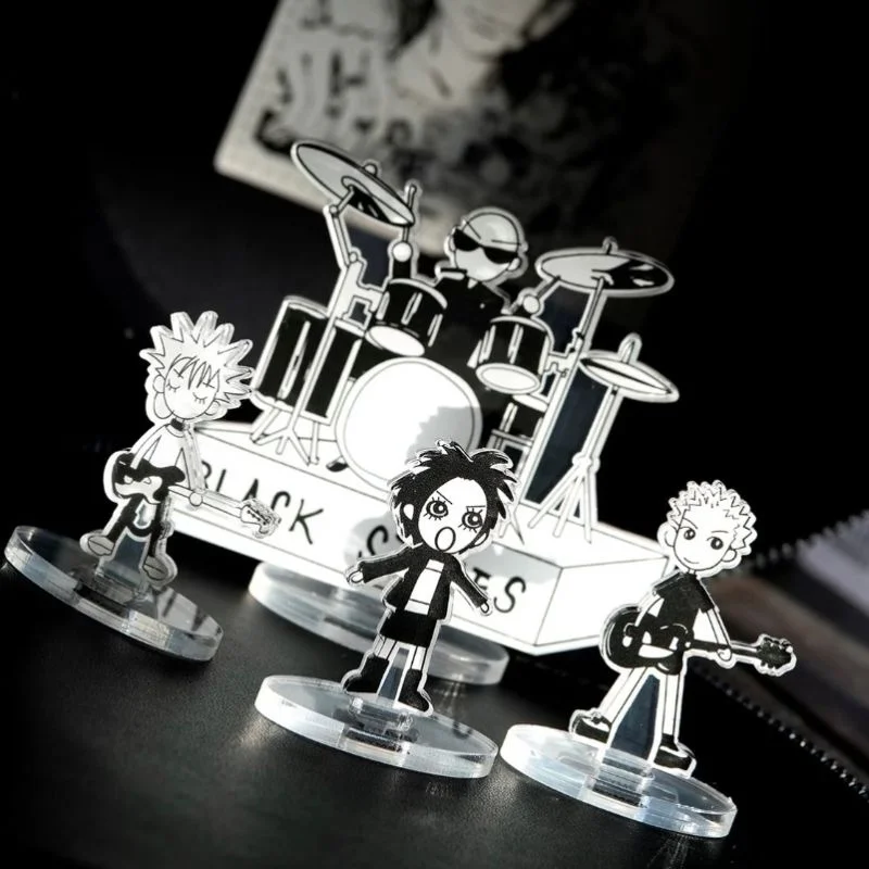 Anime NANA Osaki Nana Black Stones Nobu Shin Yasu Cosplay Standfigur Acryl Desktop-Figur 4 Stück/Set Zubehör Requisiten – Detail 7