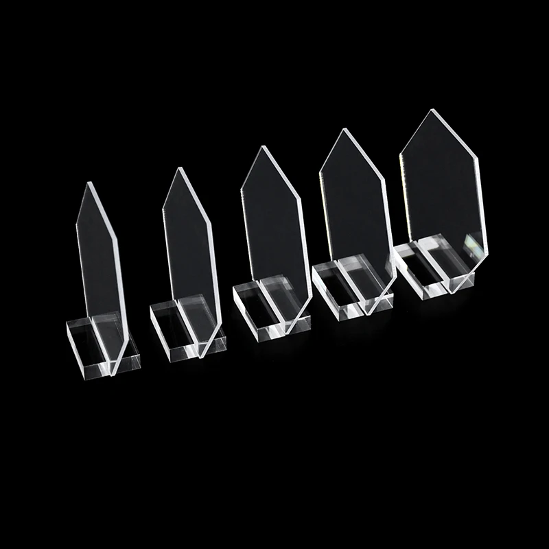 

5/10Pcs Wedding Table Number Stands Desktop Clear Cards Photo Display Stand Festival Home Decoration Birthday Anniversary Decors