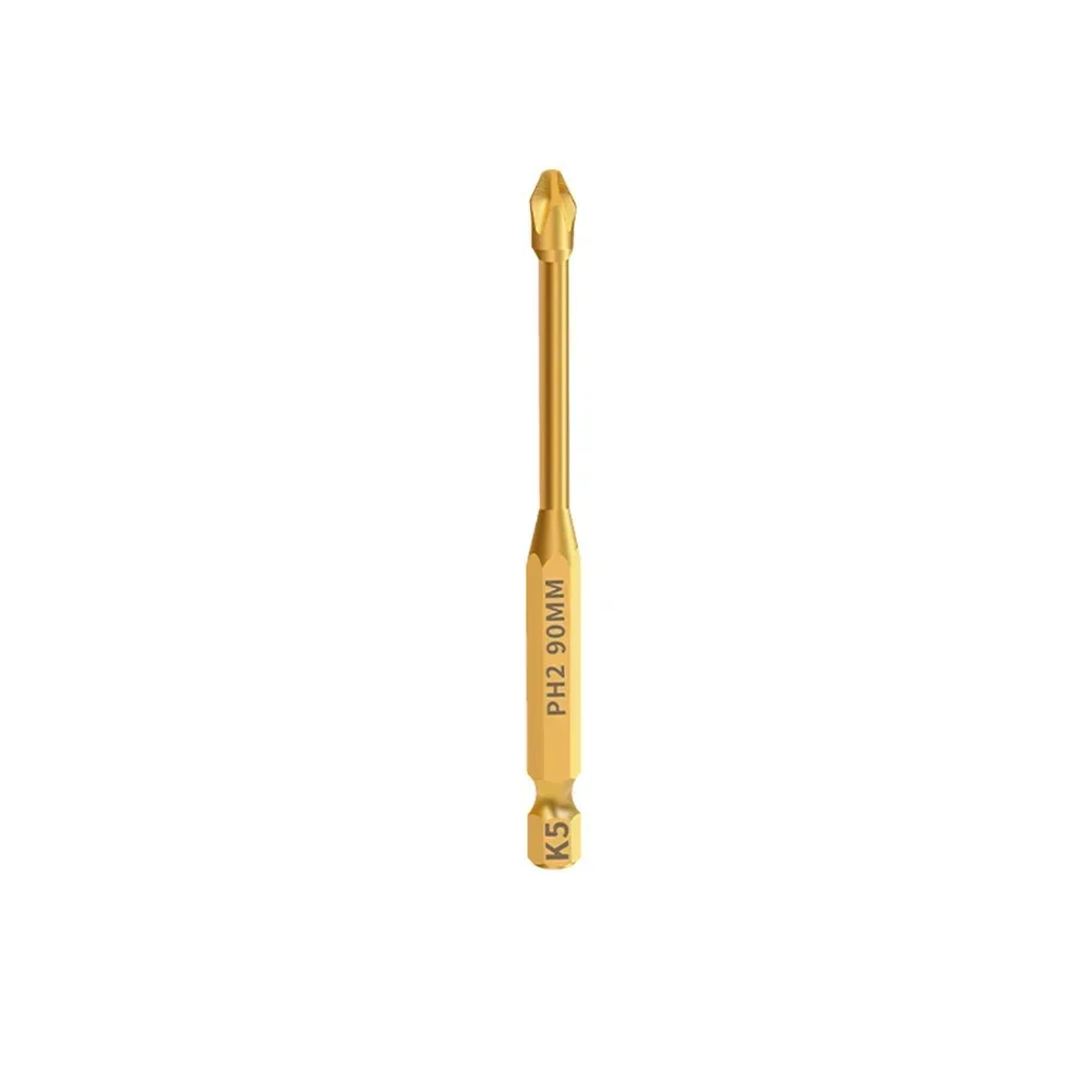 1pc cruz chave de fenda magnética bit para chaves de fenda elétricas e brocas manuais design antiderrapante para operações de alta resistência