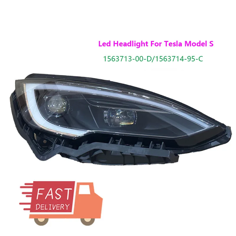 Original OEM Left Right Lights Model S Led Plaid Headlights for Tesla 2022 2023 1563713-00-D 1563714-95-C