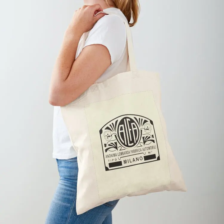 

Alfa - Anonima Lombarda Fabbrica Automobili Tote Bag tote bag screen shopping trolley bag reusable shopping bags for women