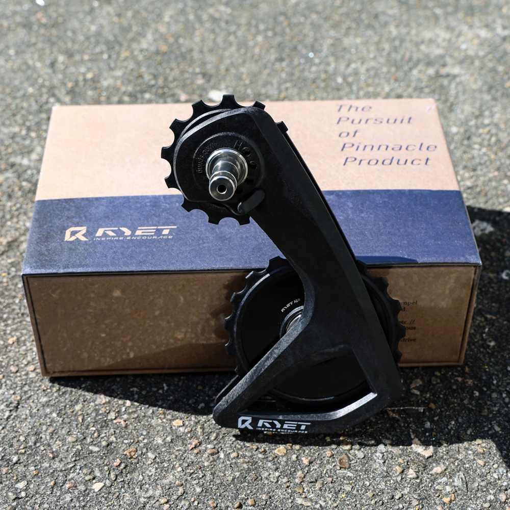 نظام عجلة بكرة LEXON RS Derailleur 13T-19T سيراميك كامل كبير الحجم لترقية مجموعة دراجة الطريق Shimano R7000-R9250 #5