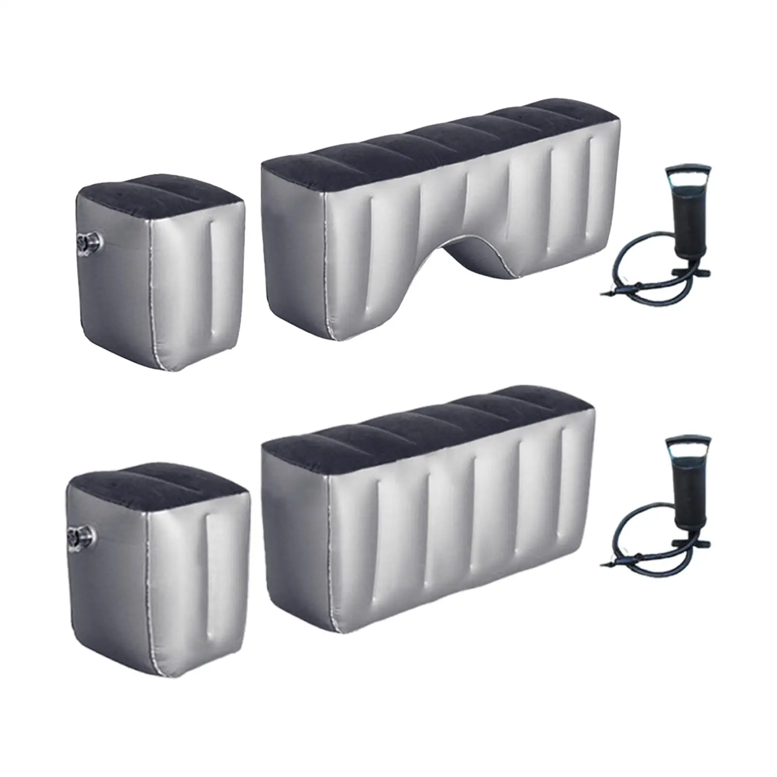 

2x автомобильный дорожный надувной матрас, подушечки для заднего сиденья, матрас, надувные подушки для кровати для улицы