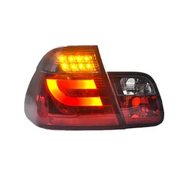 Voor de 2001-2004 BMW E46 gemodificeerde achterlichtmontage LED remlicht richtingaanwijzer