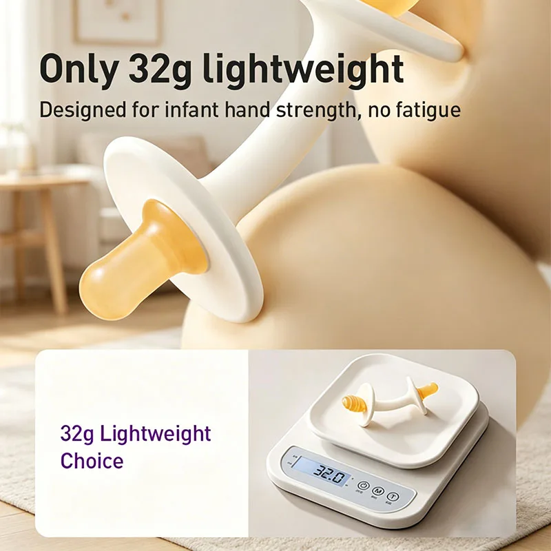 Avebt PA-Y65 Baby Teething Gel Liquid Silicone Heat-resistant Pacifier Imitating Breast Milk To Prevent Hand Ingestion