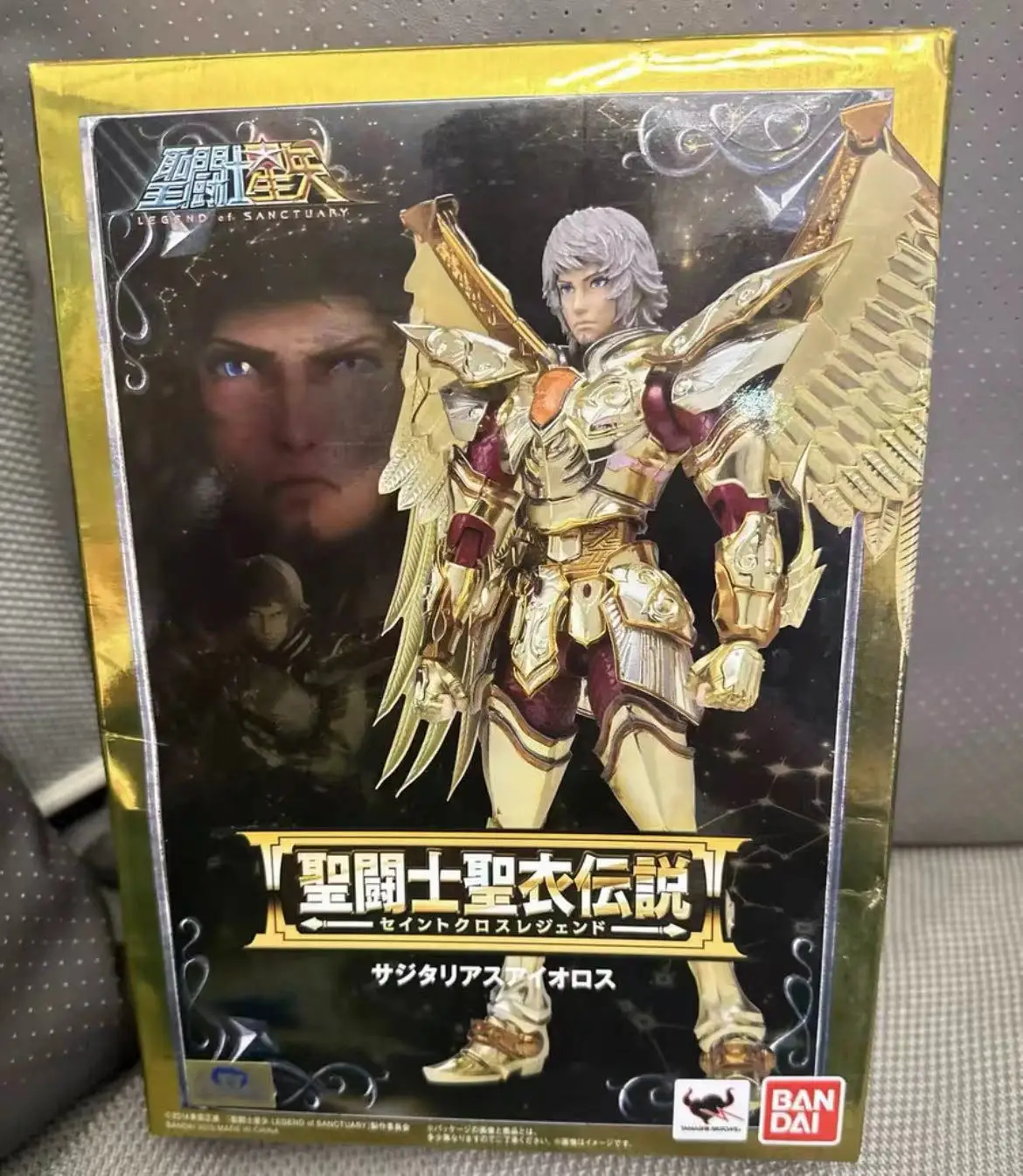 100% original saint seiya cloth myth CG Aiolos of Sagittarius action figures