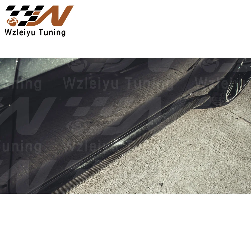 New Style Real Carbon Fiber Side Skirts Fit For BMW M2 M2C 16-20 High Quality Fitment