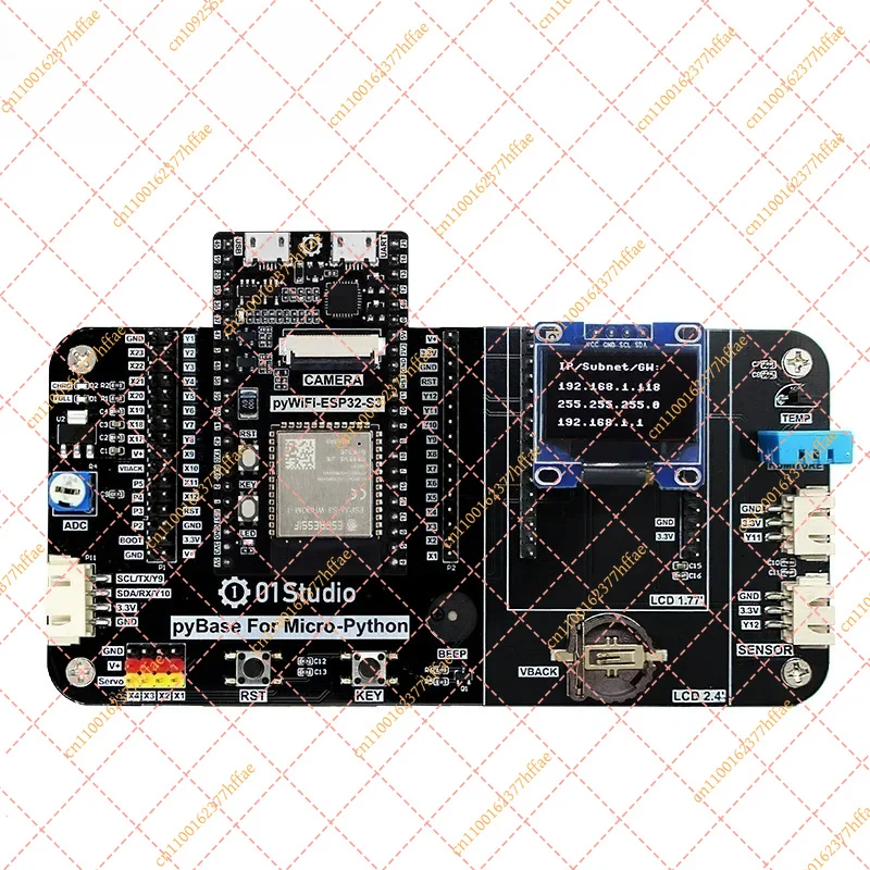 JY pyWiFi- ESP32-S3 MicroPython AI Machine Vision IoT WiFi Bluetooth Development Board